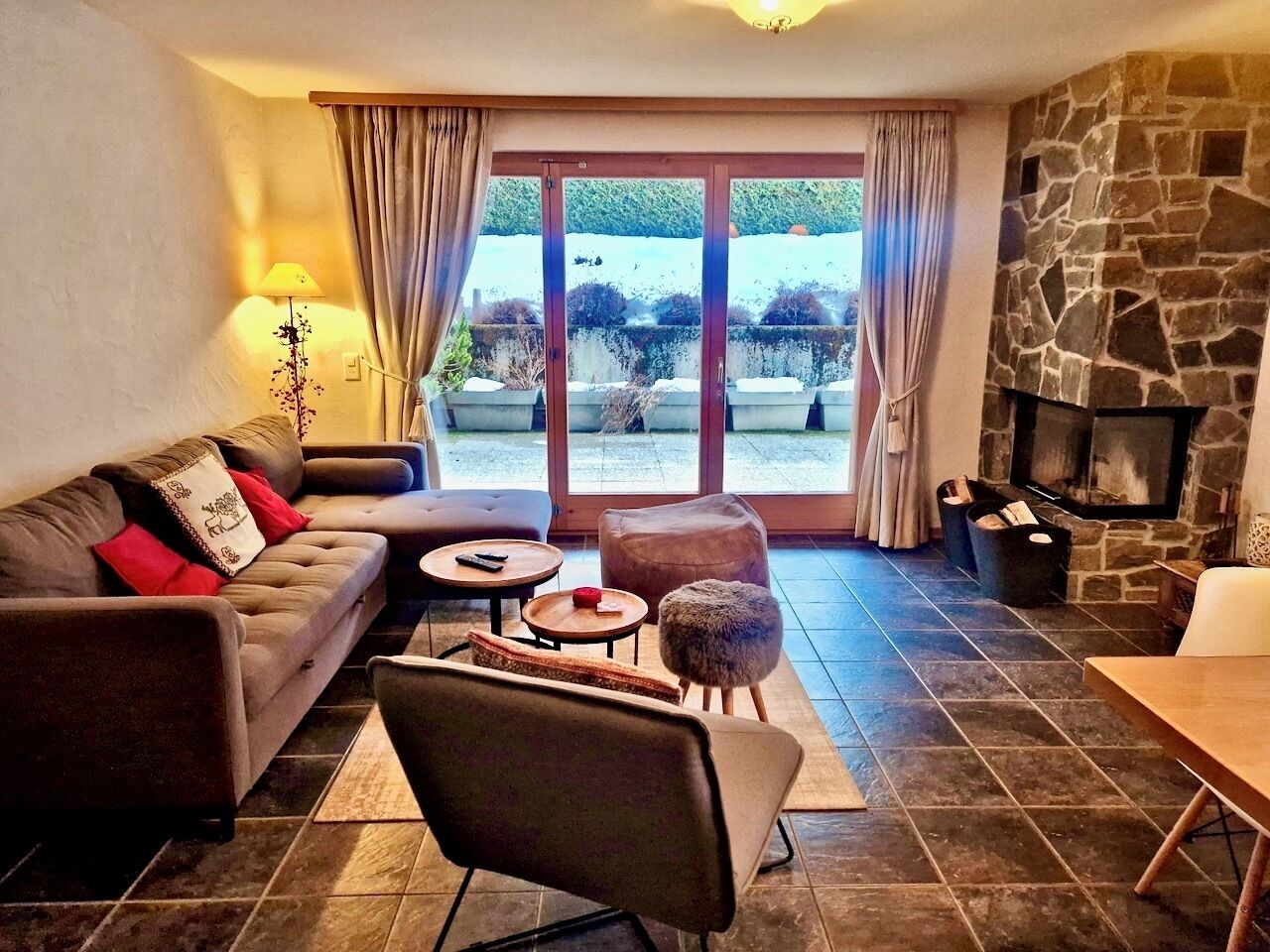 Área de sala de estar