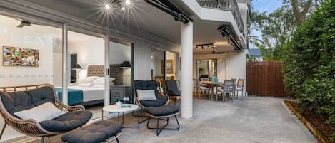 Superior-Apartment, 3Â Schlafzimmer, Erdgeschoss | Terrasse/Patio