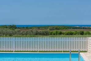 Pool - Villa Andrea with swimming pool (Bužinija)