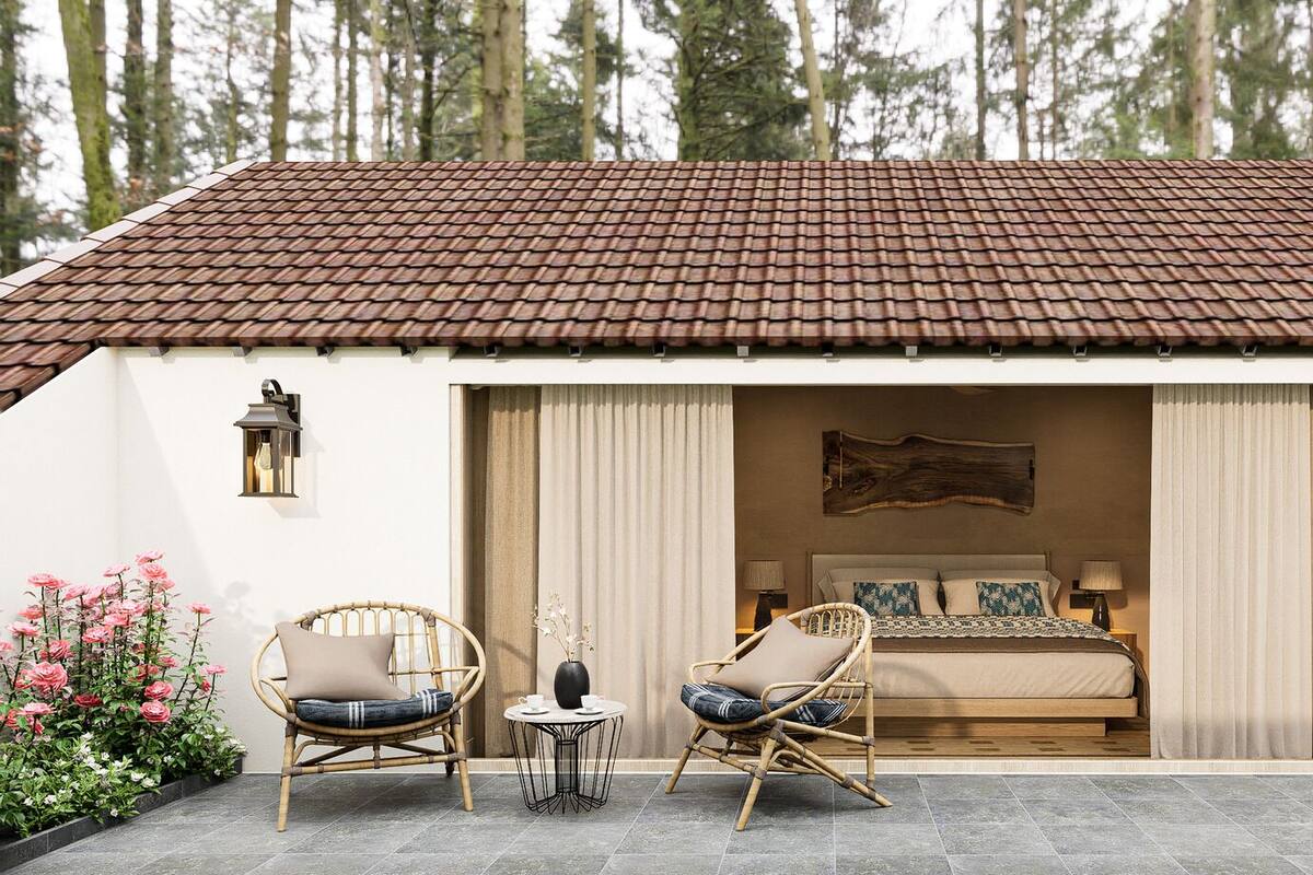 豪華客房, 陽台, 山谷景觀