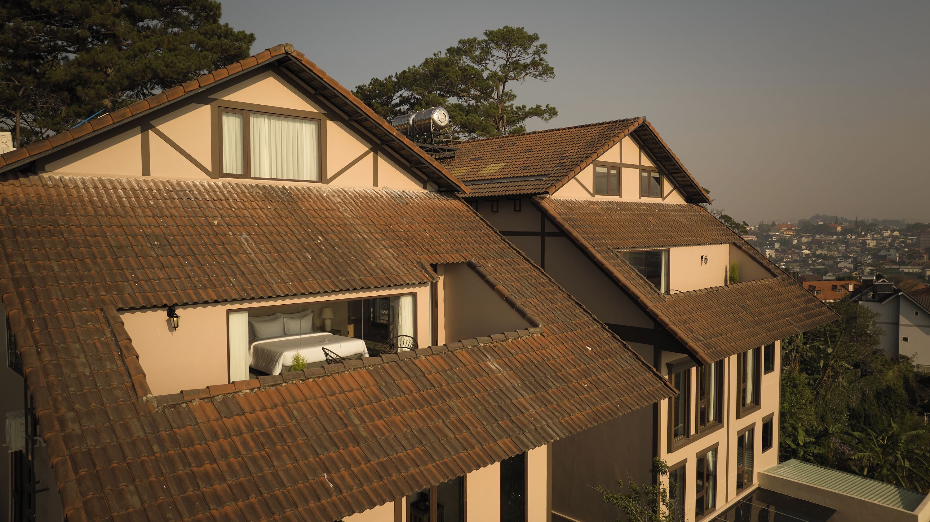 Habitación Deluxe, balcón, vista al valle | Diseño del edificio