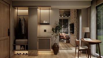 Deluxe Room, Bathtub, Valley View