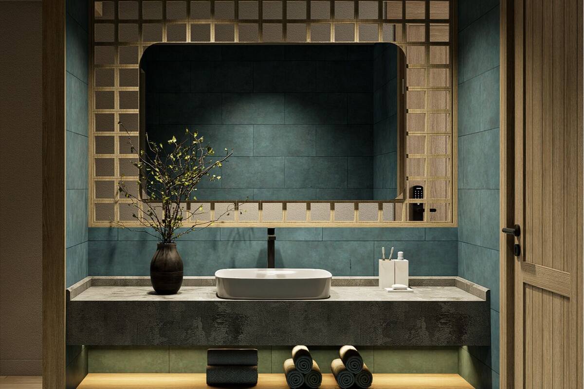 豪華客房, 浴缸, 城市景觀 | 浴室