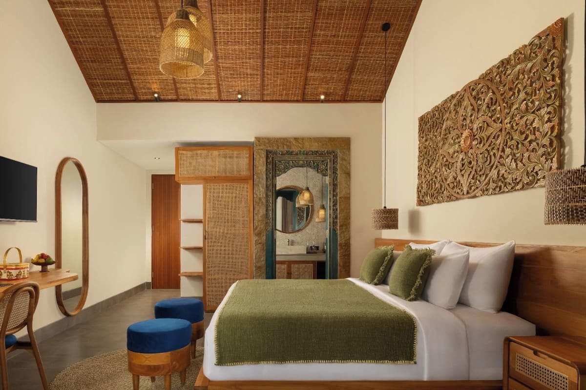 Chambre double, vue sur la vallée | Literie de qualité, minibar, coffre-fort, bureau