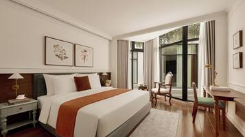 Quarto luxo, 1 cama King | Vista do quarto