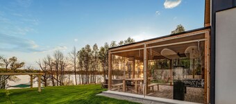 Luxurious home in Ostrowite with lake view