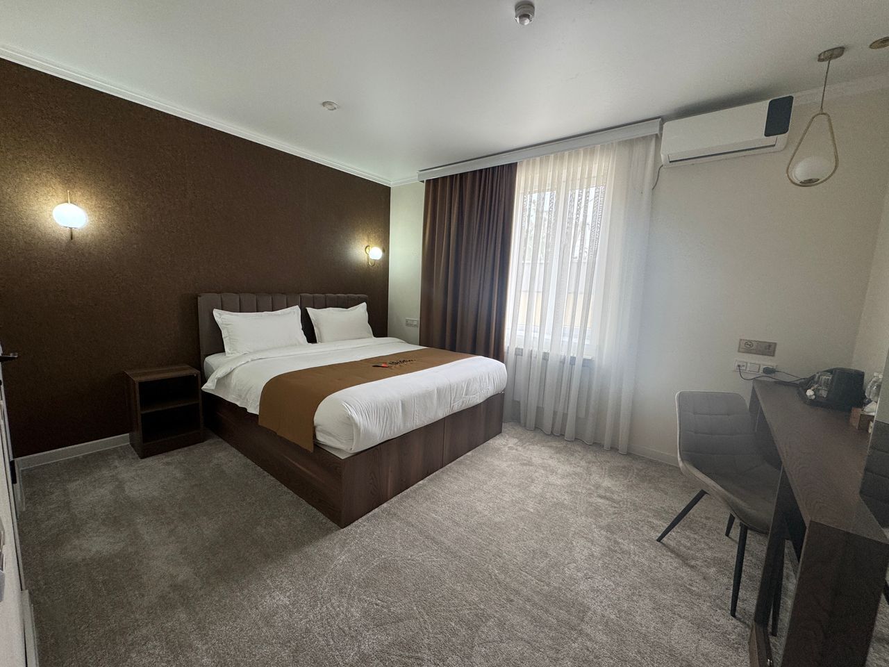 Standard Double Room | In-room safe, laptop workspace, blackout curtains, iron/ironing board