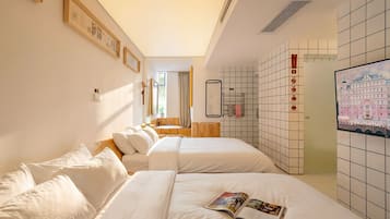 Elite Twin kamer, 2 tweepersoonsbedden, niet-roken, privébadkamer