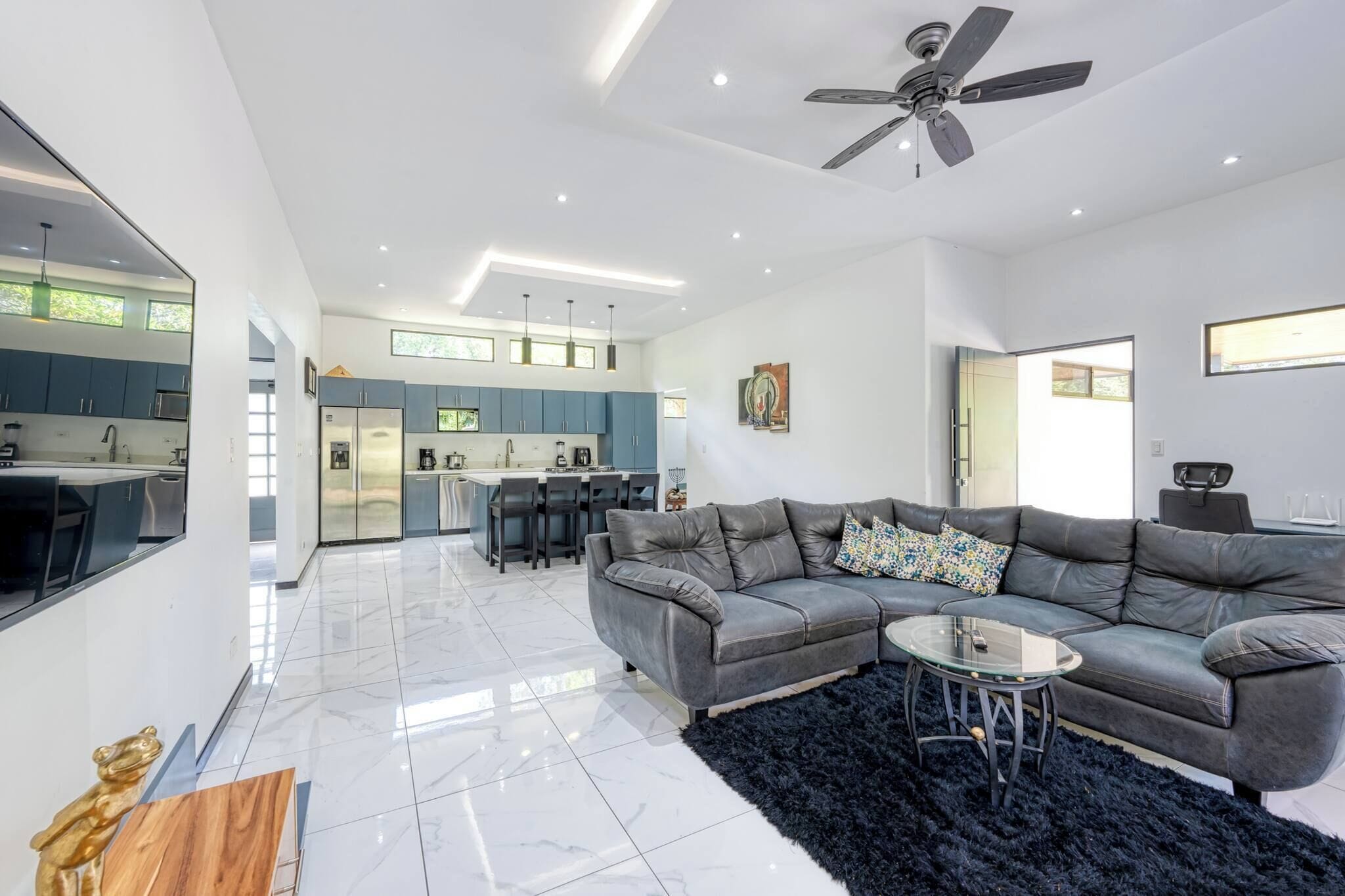 獨棟房屋, 2 間臥室, 無障礙, 私人泳池 | 客廳