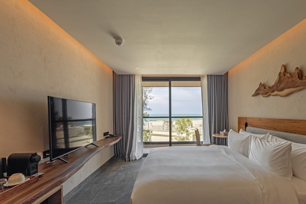 Garden Ocean View | 迷你吧、客房内保险箱、遮光窗帘、免费 WiFi