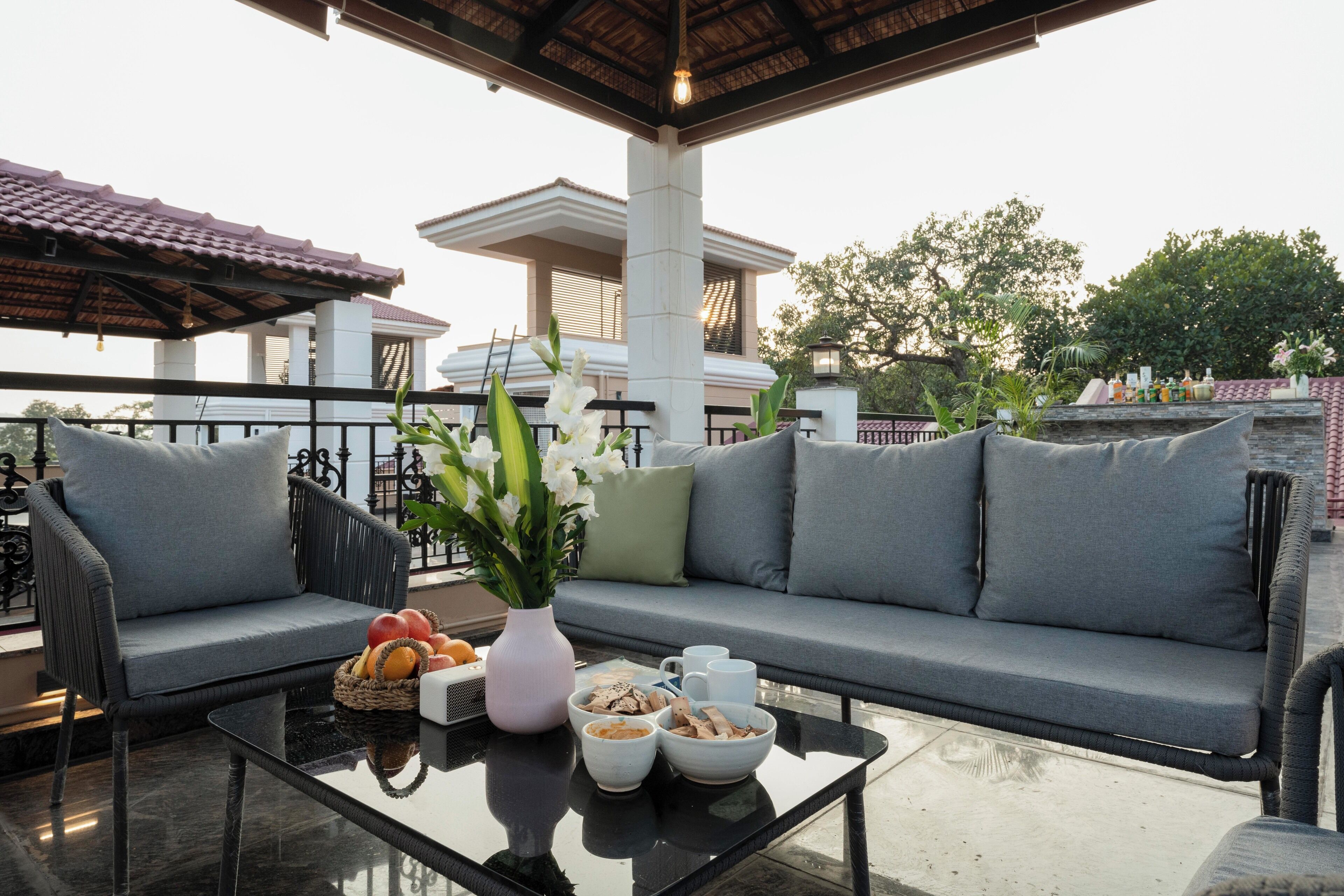 Villa, 4 soverom, privat basseng | Terrasse/patio