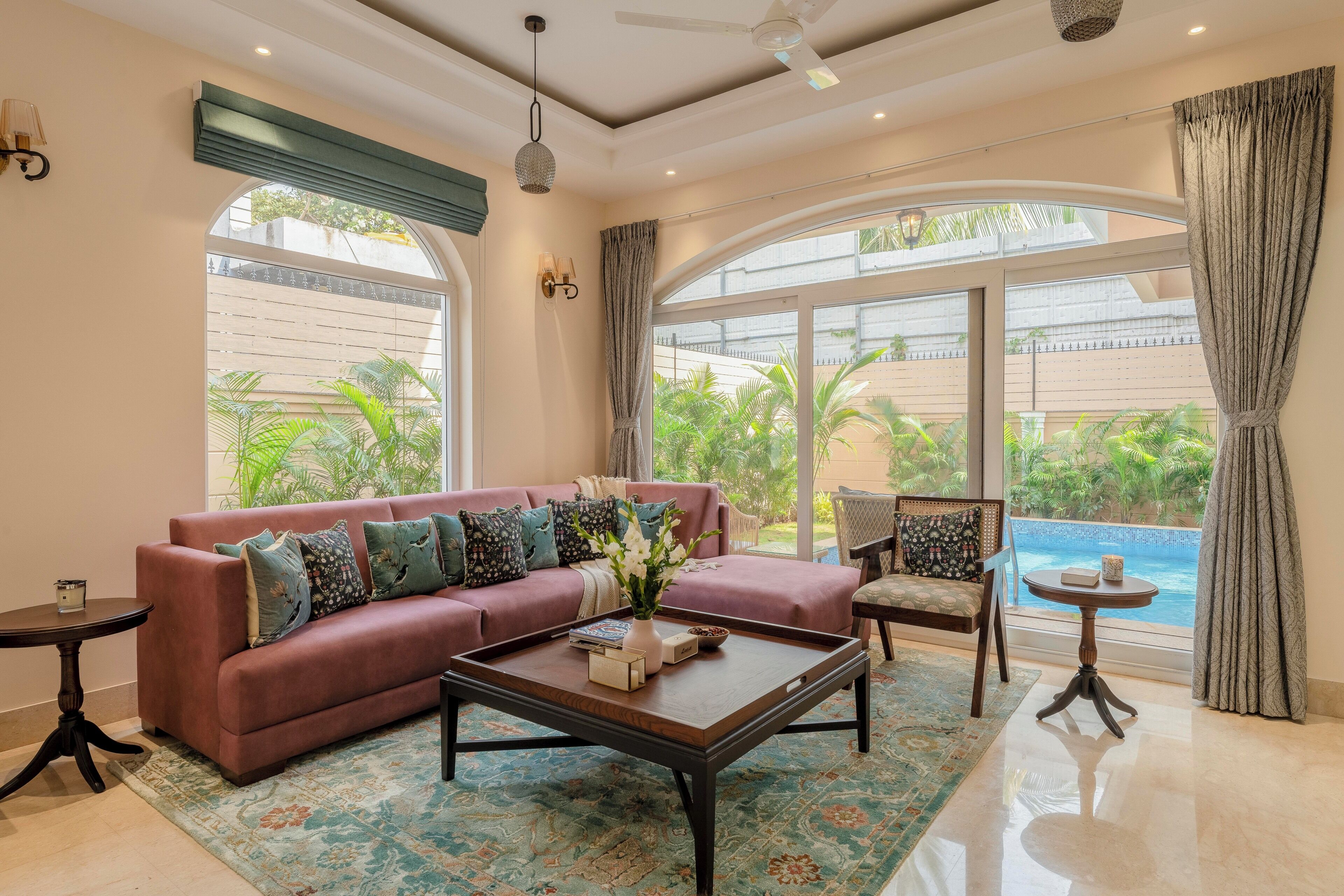 Huvila, 4 makuuhuonetta, yksityinen uima-allas | Oleskelualue