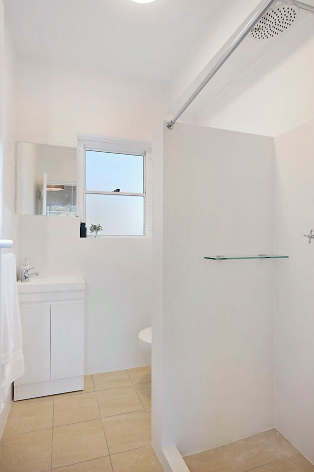 Towels, soap, toilet paper