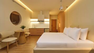 Standard Room, Balcony, City View | Minibar, desk, laptop workspace, blackout curtains