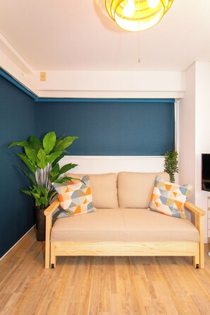 Apartamento | Área de estar | TV de tela plana 32 polegadas com canais a cabo