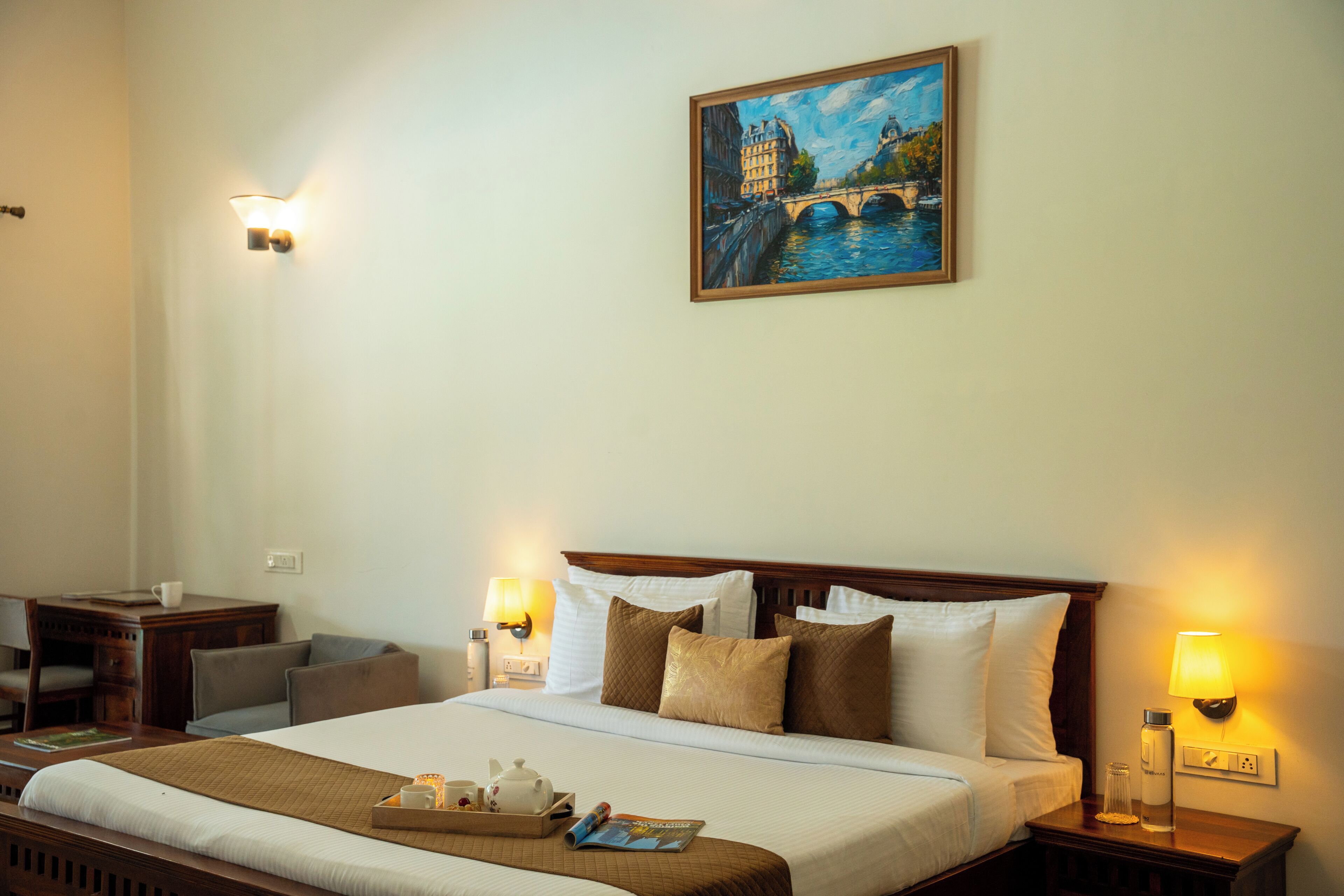 Deluxe Villa, Balcony, Garden View