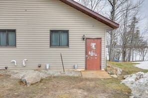 Exterior - Fishing Paradise: Lakefront Duplex in Northwoods (Pearson)