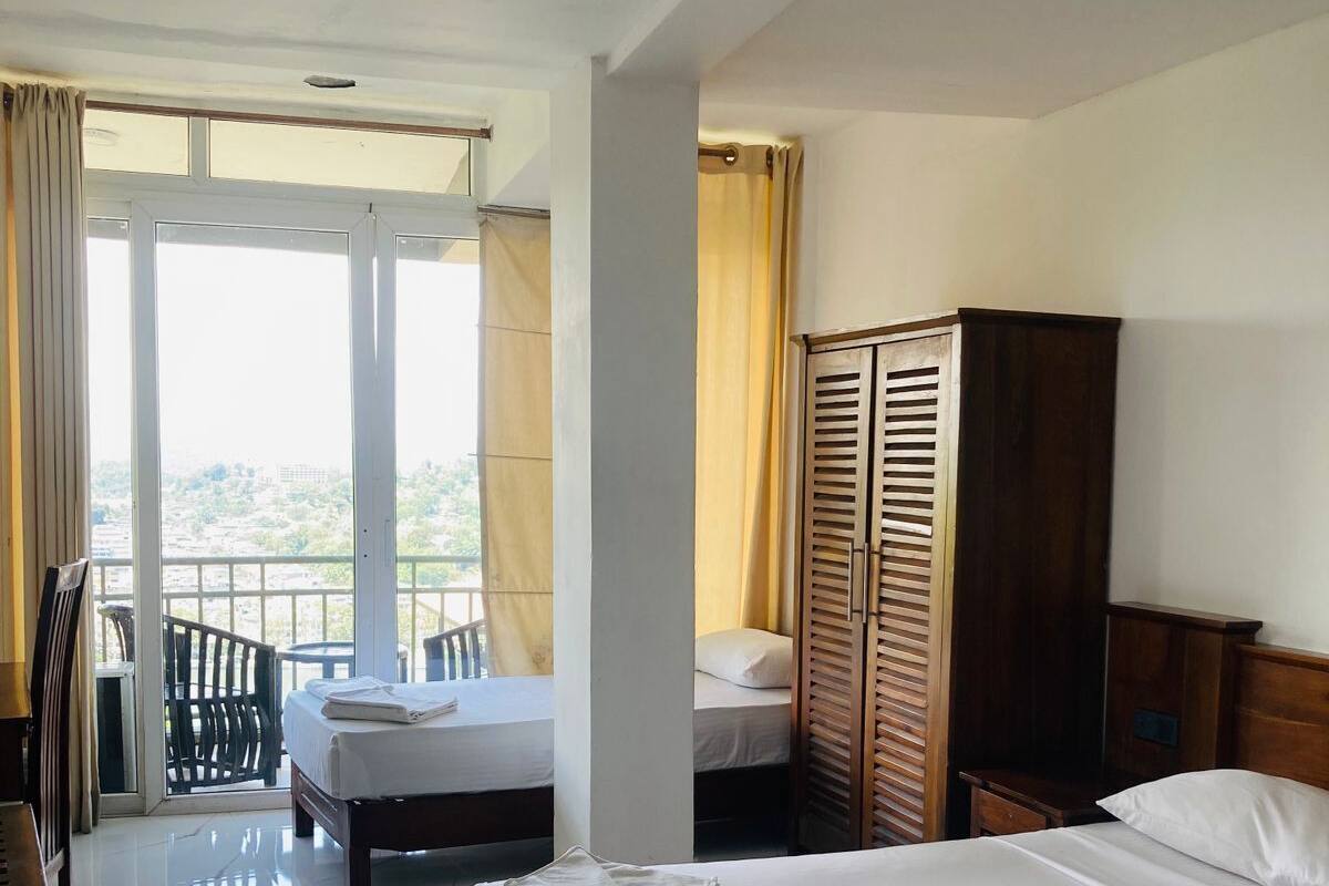 Superior trippelrum - balkong - sjöutsikt