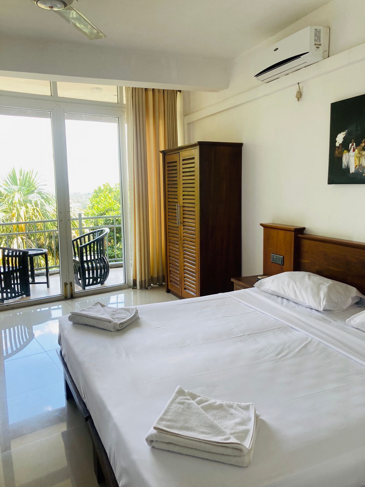 Chambre Double Supérieure, balcon, vue lac