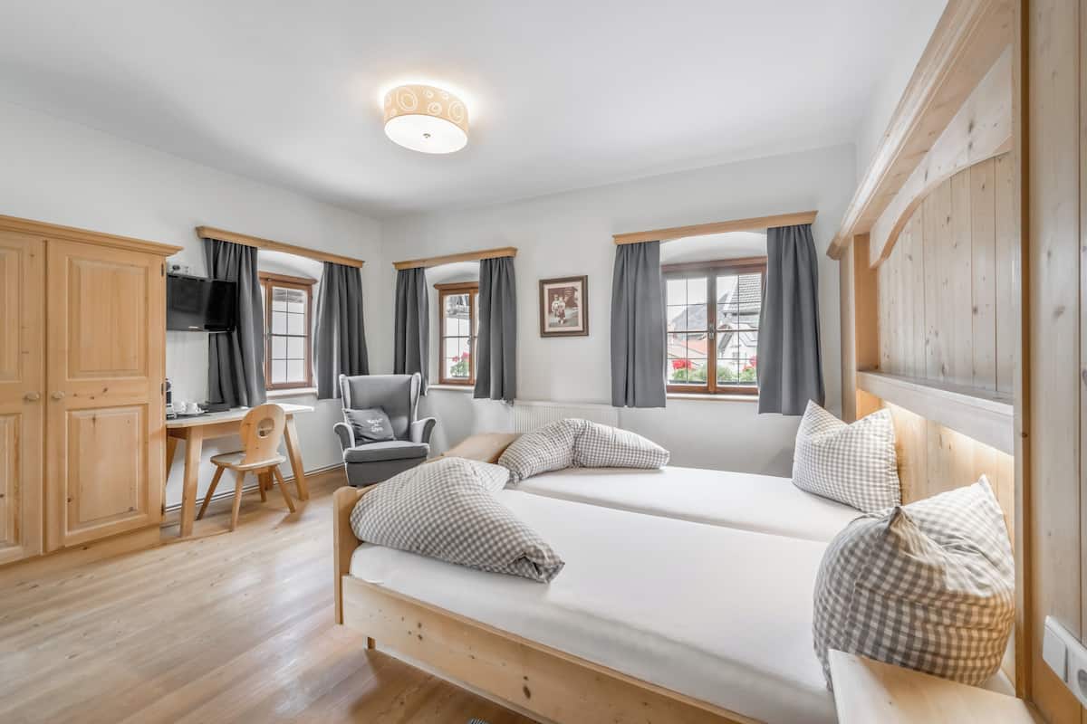 Classic-herbergi - borgarsýn