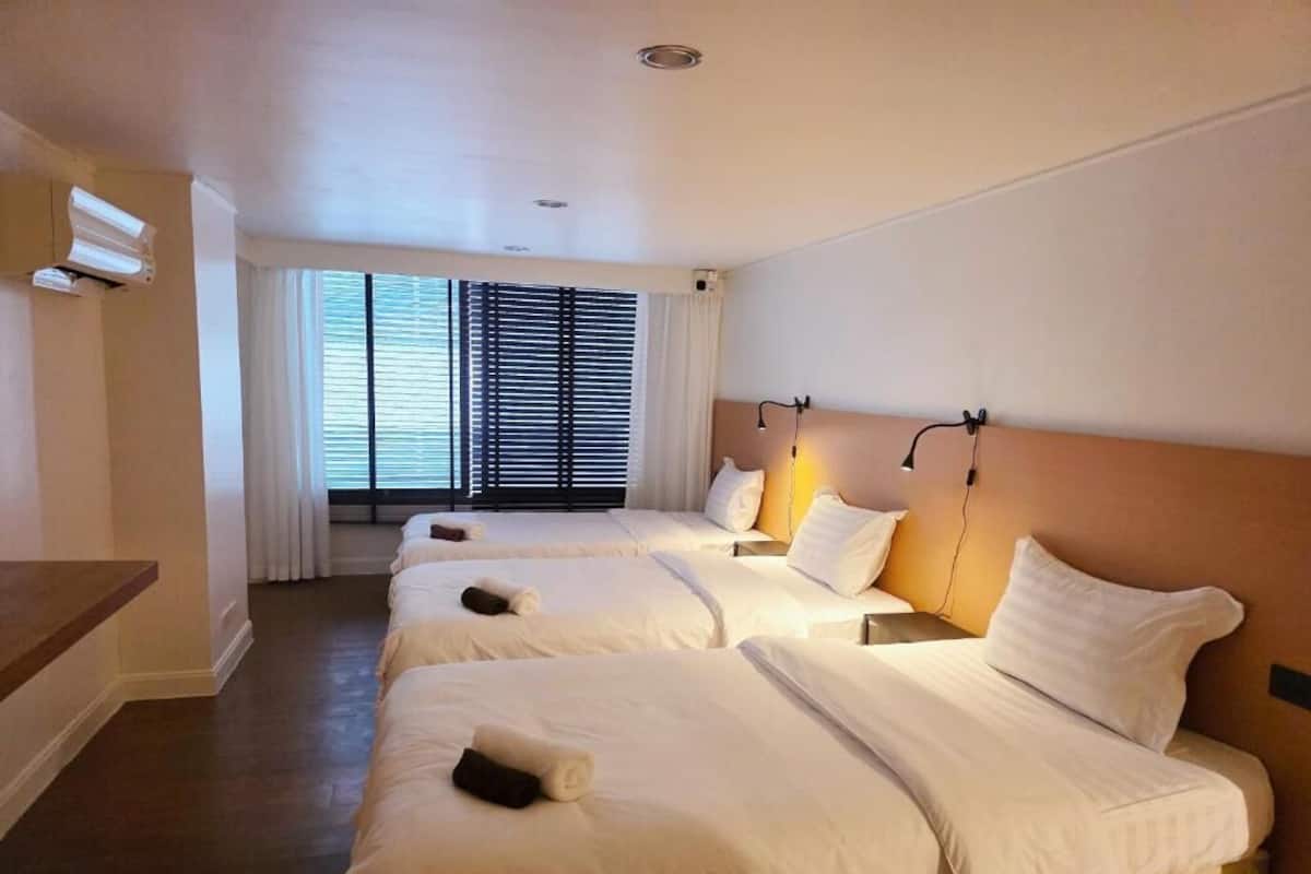 غرفة ثلاثية مريحة