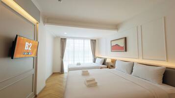 Deluxe Triple Room | Free WiFi, bed sheets