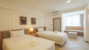 Kamar Deluks | Wi-Fi gratis dan seprai linen