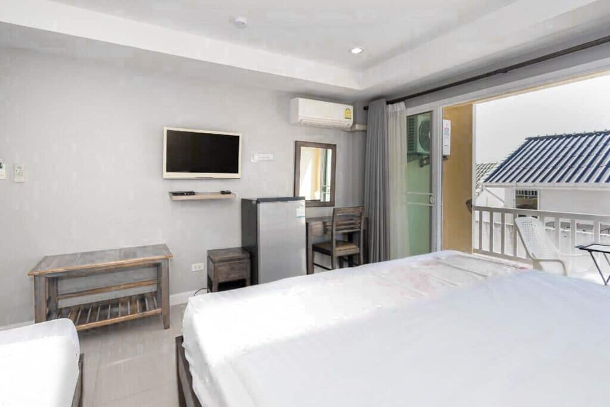 베이직 아파트, 발코니, 바다 전망