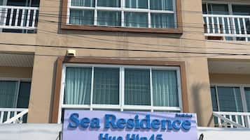 Overnatningsstedets facade