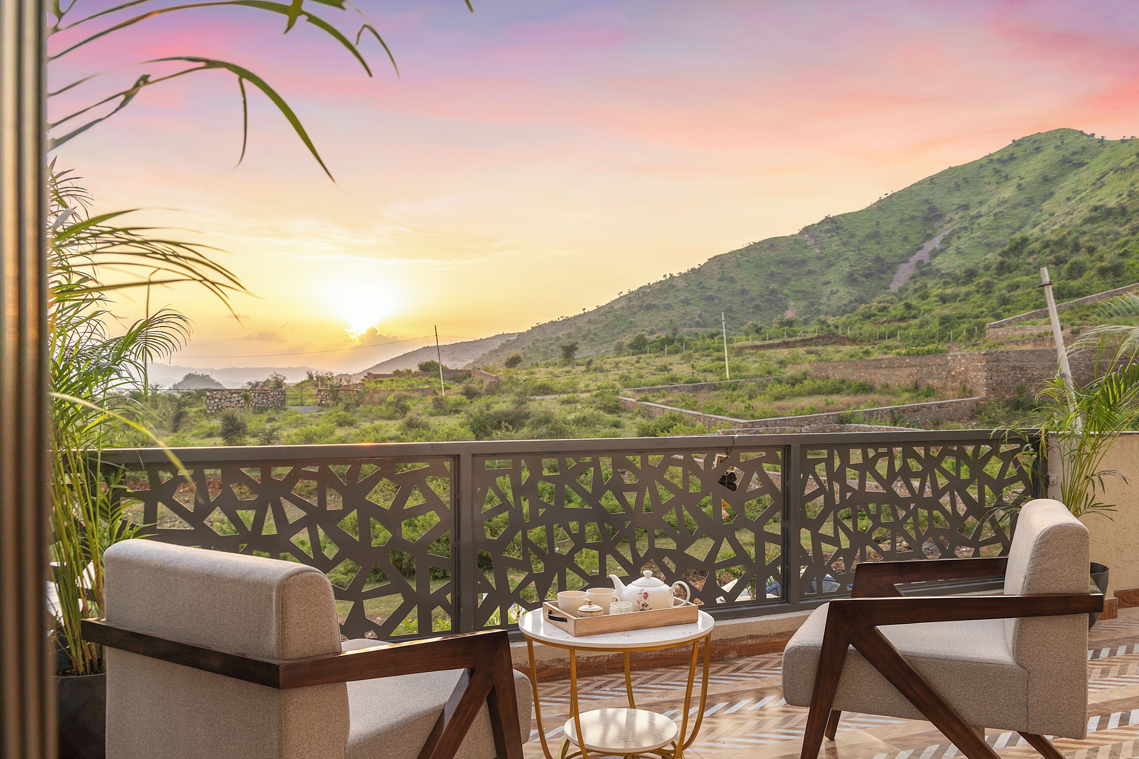 숙박 시설 구내