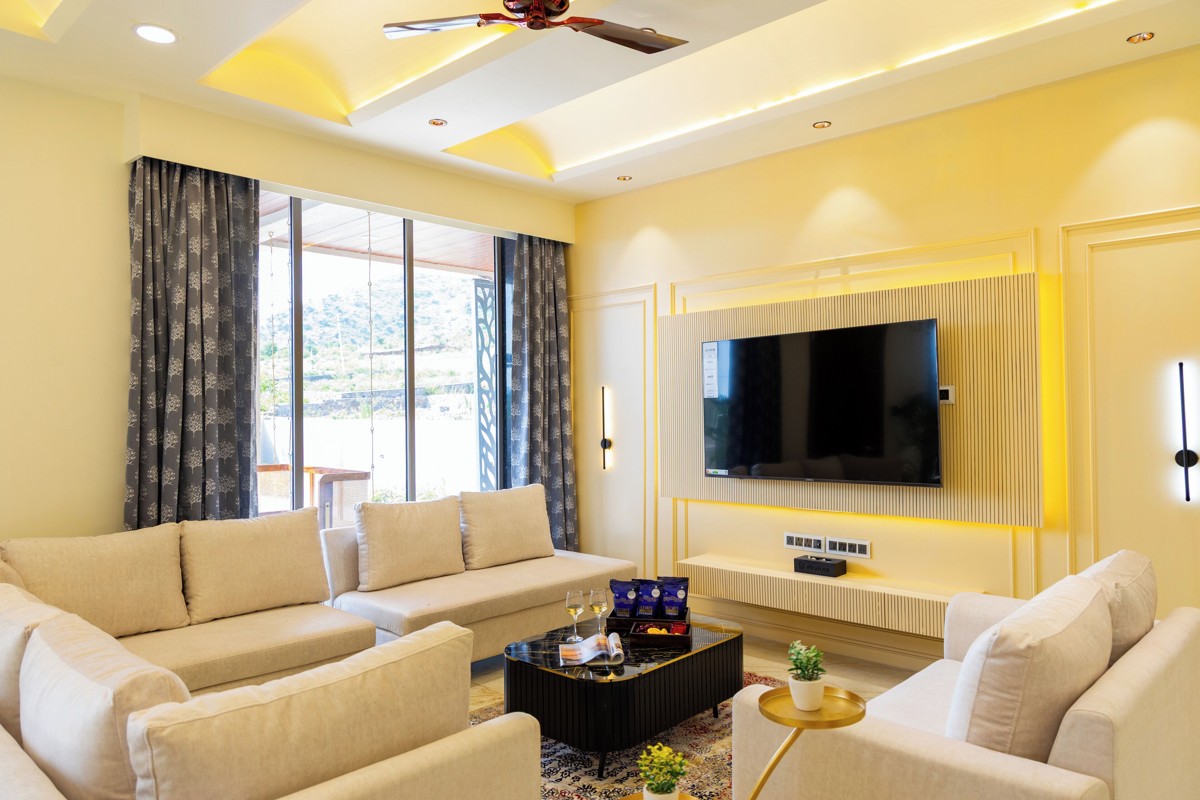 Área de sala de estar