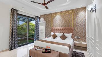 Deluxe Villa, Balcony, Garden View