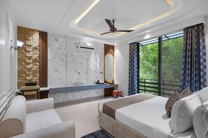 Deluxe Villa, Balcony, Garden View | Iron/ironing board, free WiFi - ELIVAAS Shreya Blossom 4 BHK With Pool (Udaipur)