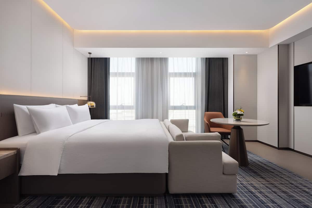 Habitación básica doble, vista a la ciudad