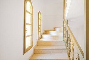 Interior - Beautiful apartment for the whole family with view at the beach (Stalos)