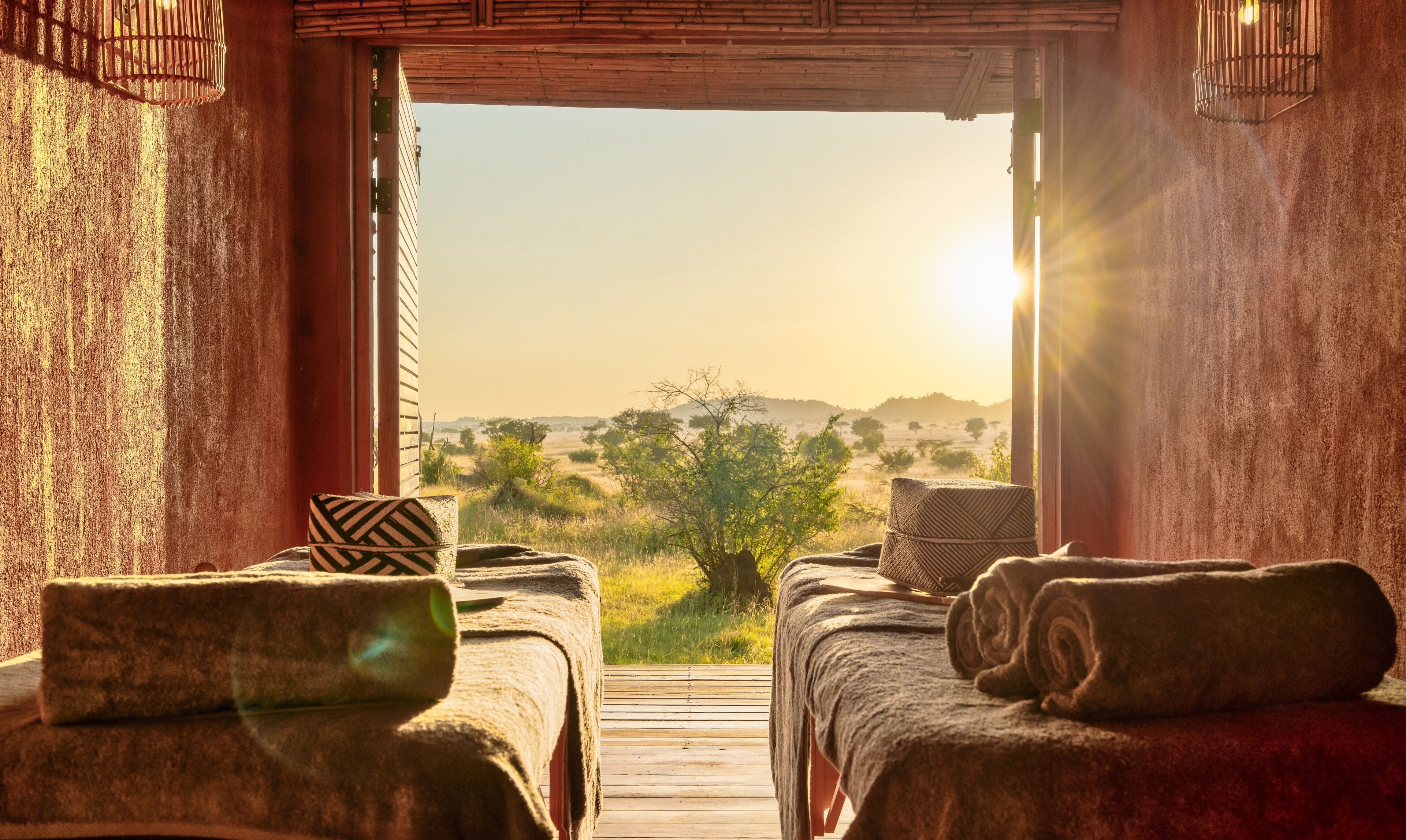 Family Tent, River View | Spa