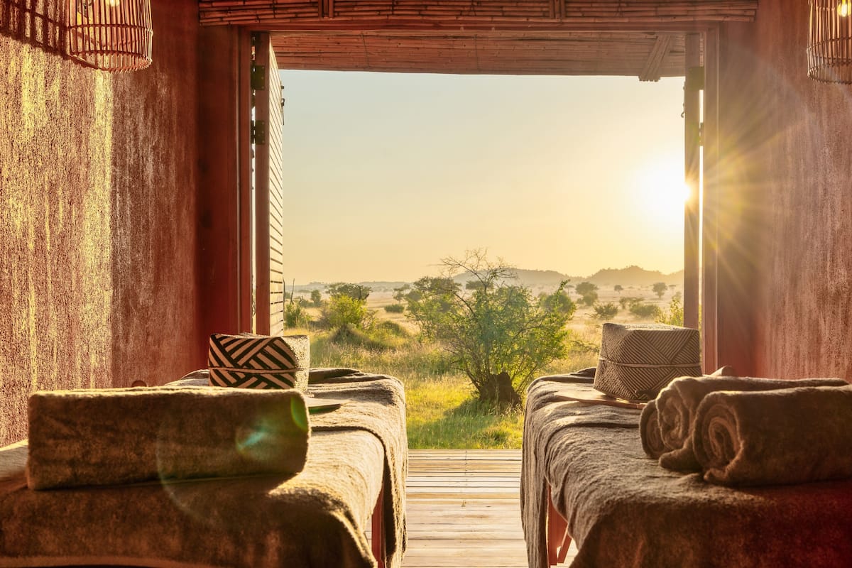 Family Tent, River View | Spa