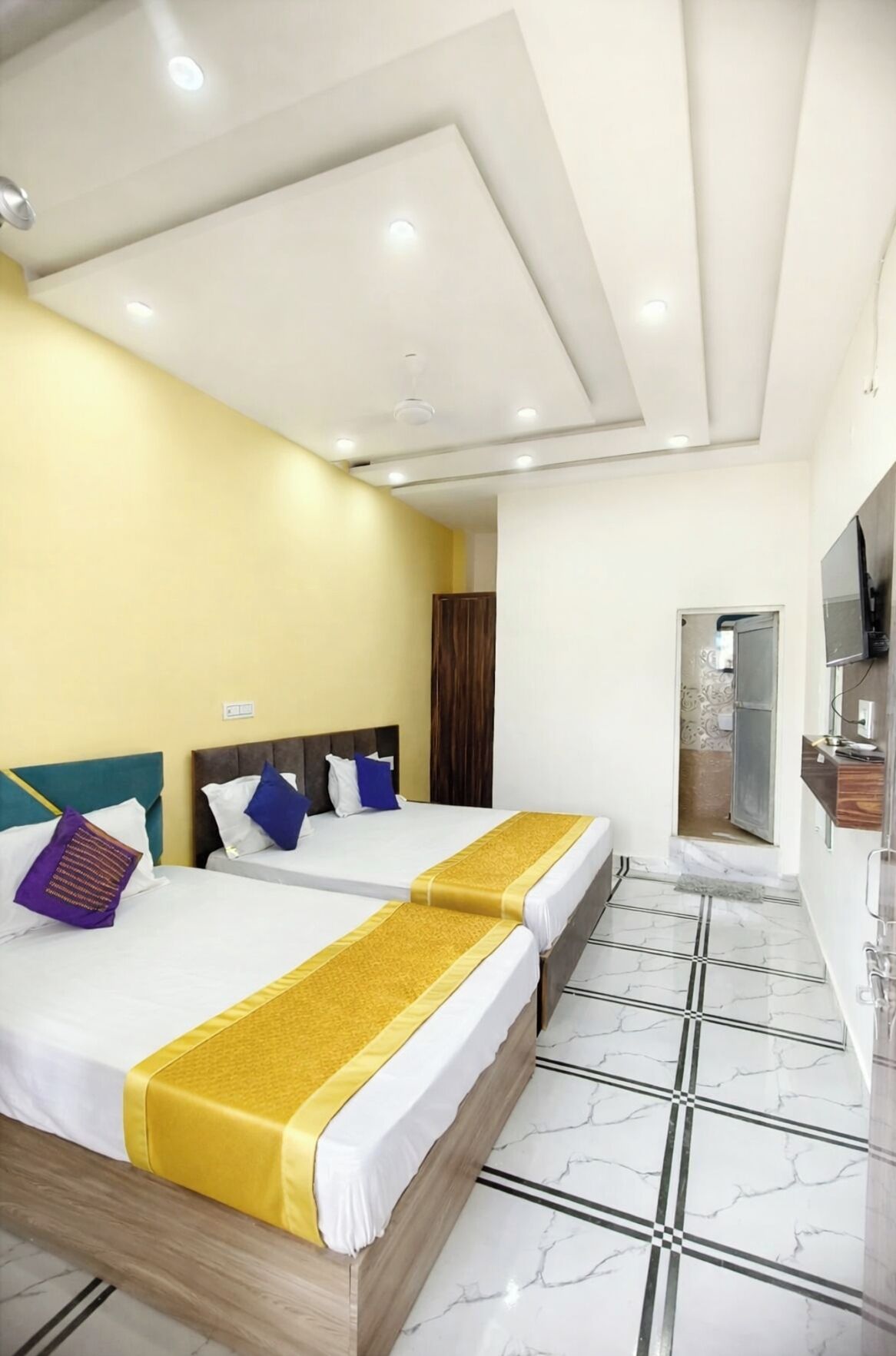 Familie tweepersoonskamer, airconditioning | Uitzicht vanuit de kamer