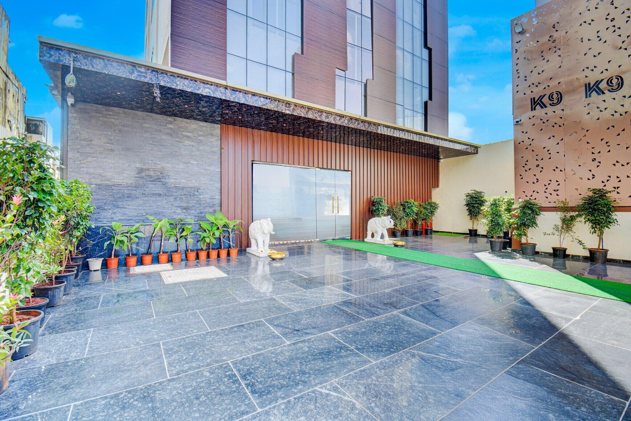 Overnattingsstedets uteområder