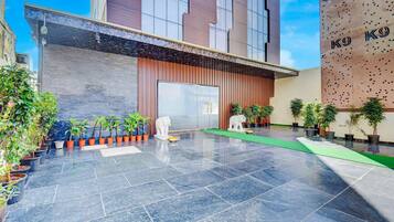 Overnattingsstedets uteområder