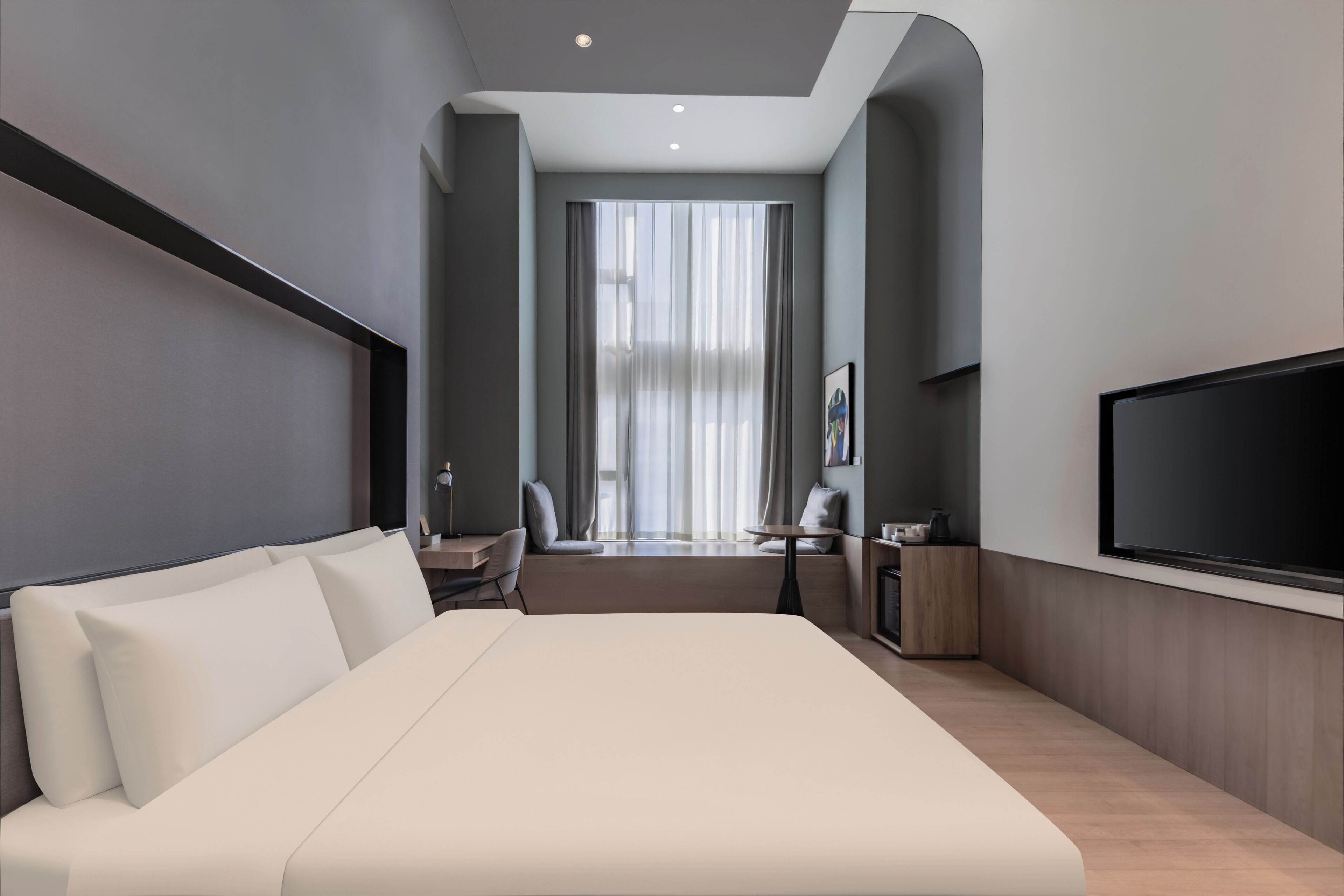 Standard-Doppelzimmer, Stadtblick