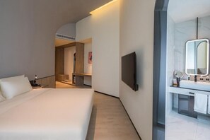 Dobbeltrom, byutsikt