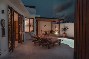 Terrace/patio - Tamu House - Diani, Eden Escapes (Diani Beach)
