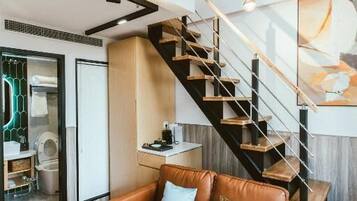 Elite Loft, City View | Living area