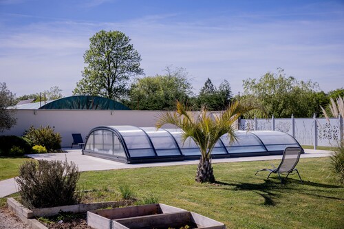 Gîte de la bretonnière avec piscine chauffée