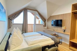 1 slaapkamer, beddengoed