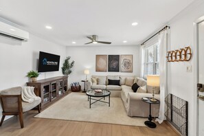 Smart TV, books - Beach Block 2BR Condo • 2-Min Walk to Beach & Boardwalk (Ocean City)