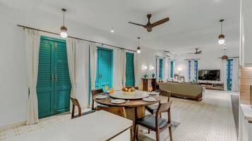 Vila luxo, sacada | Opções para refeição