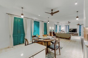 Vila luxo, sacada | Opções para refeição