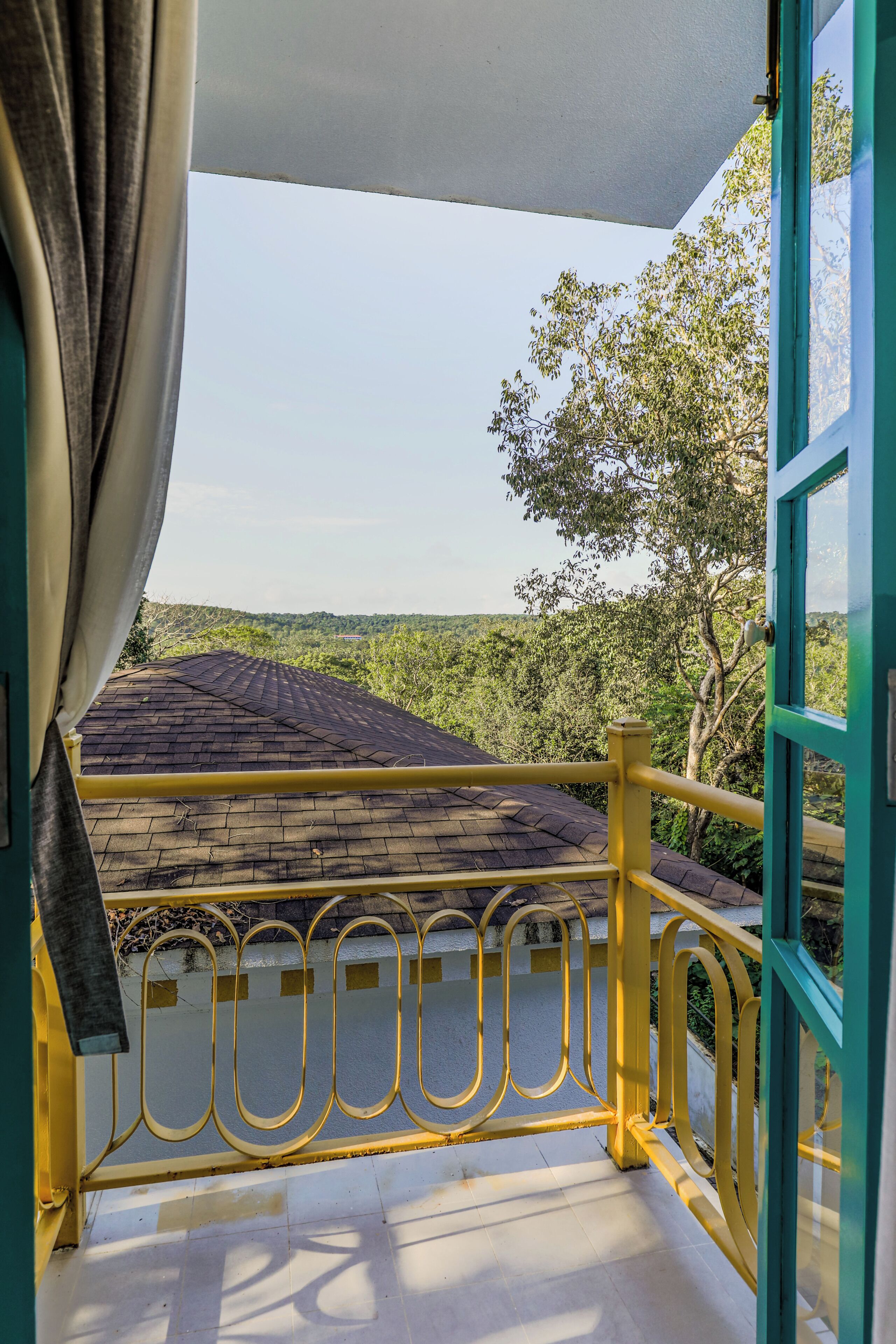 Villa Deluxe, balcon | Enceinte de l’hébergement